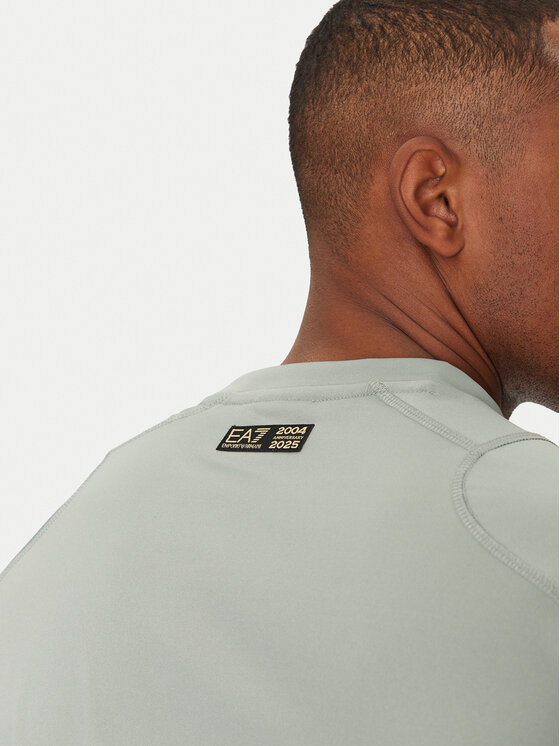 EA7 Emporio Armani EA7 Emporio Armani Technisches T-Shirt 7M000256 AF13537 U9024 Grün Regular Fit