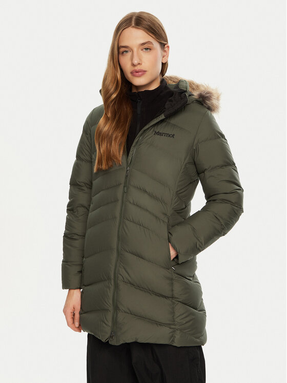 Damska Kurtka puchowa Marmot, Rozmiar XS, Zielona, Montreal M15838
