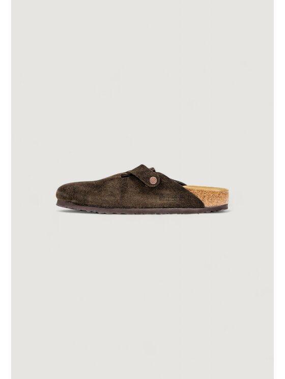 Birkenstock Birkenstock Klapki Boston Brązowy