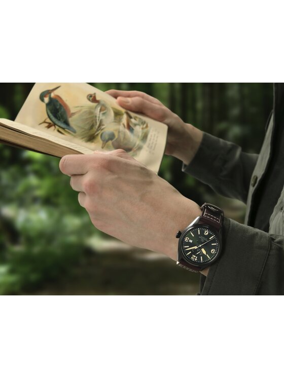 Orient Star Orient Star Zegarek RE-AU0201E00B Brązowy