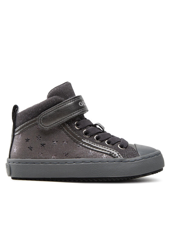 Geox Geox Sneakers aus Stoff J Kalispera G. I J744GI 0DHAJ C1006 M Grau