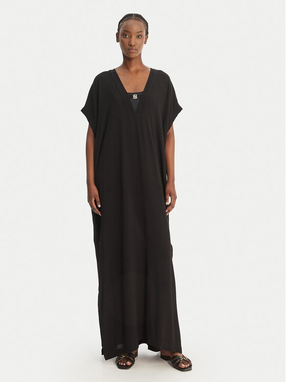 BOSS BOSS Paplūdimio suknelė Double B 50557042 Juoda Relaxed Fit