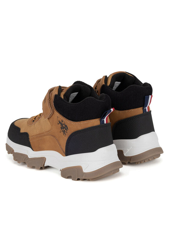 U.S. Polo Assn. U.S. Polo Assn. Gležnjarji KASPER001K/DY1 Rjava