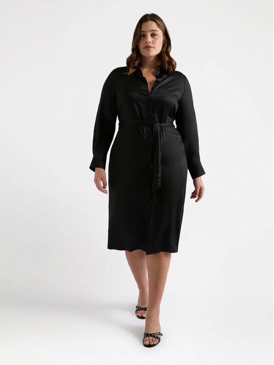 Fiorella Rubino Fiorella Rubino Sukienka wieczorowa 7040T001685N033 Czarny Slim Fit