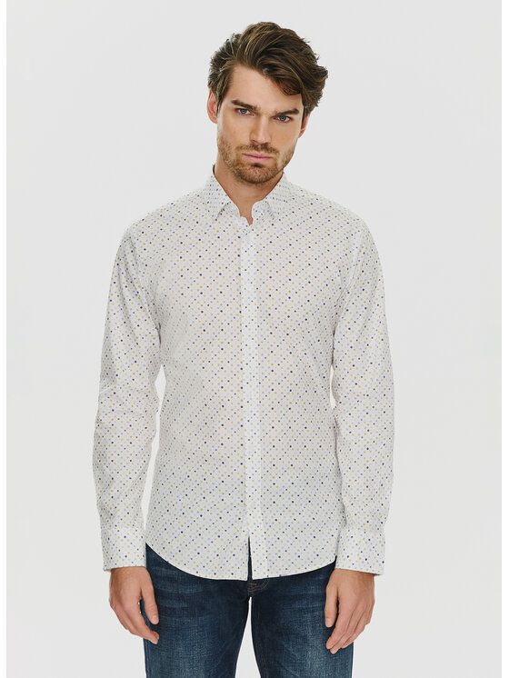 Koszula Pako Lorente, Rozmiar 3XL, Białe, P24SF-1X-020