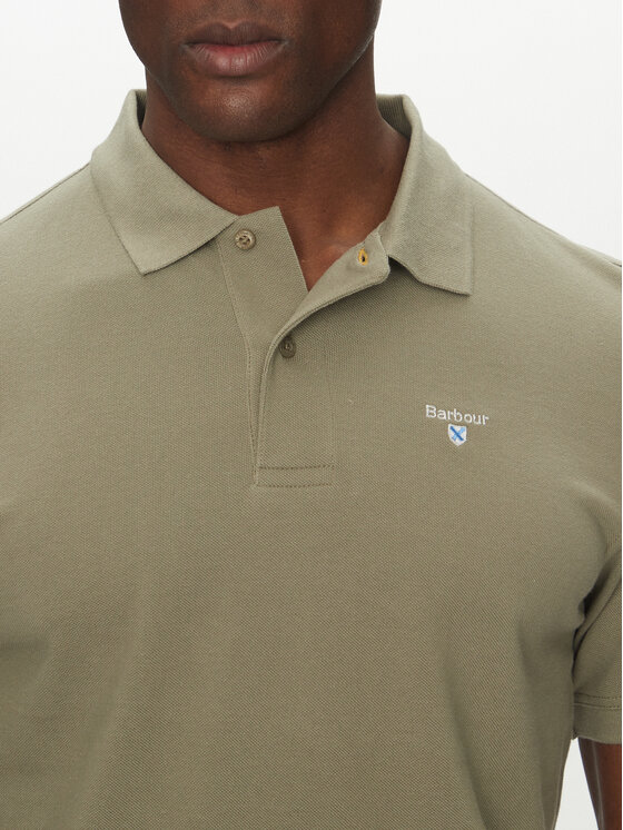 Barbour Barbour Polo Original Sports MML0358OL38 Kaki Regular Fit