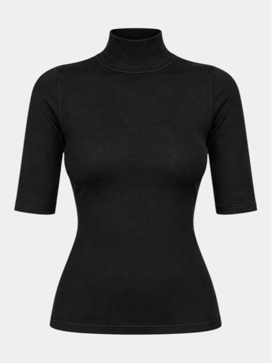 MADE BY SOCIETY MADE BY SOCIETY T-Shirt Depth - T27737 Czarny Basic Fit