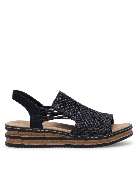 Rieker Rieker Sandales 62941-00 Melns