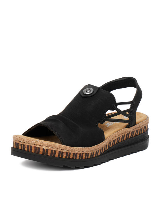 Rieker Rieker Sandalen CEO-V7972-00 Schwarz