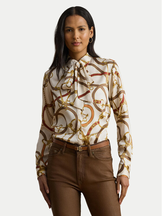 LAUREN RALPH LAUREN LAUREN RALPH LAUREN Košile 200979807001 Bílá Straight Fit