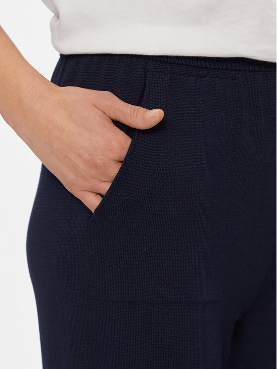 United Colors Of Benetton United Colors Of Benetton Παντελόνι φόρμας 1294DF009 Σκούρο μπλε Relaxed Fit