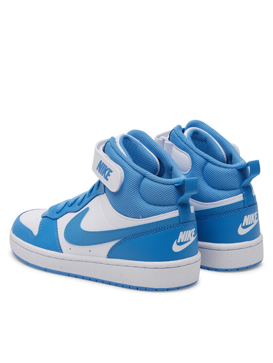 Nike Nike Снікерcи Court Borough Mid 2 (GS) CD7782 Голубий
