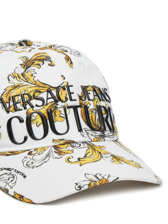 Versace Jeans Couture Versace Jeans Couture Czapka z daszkiem 78VAZK10 Biały