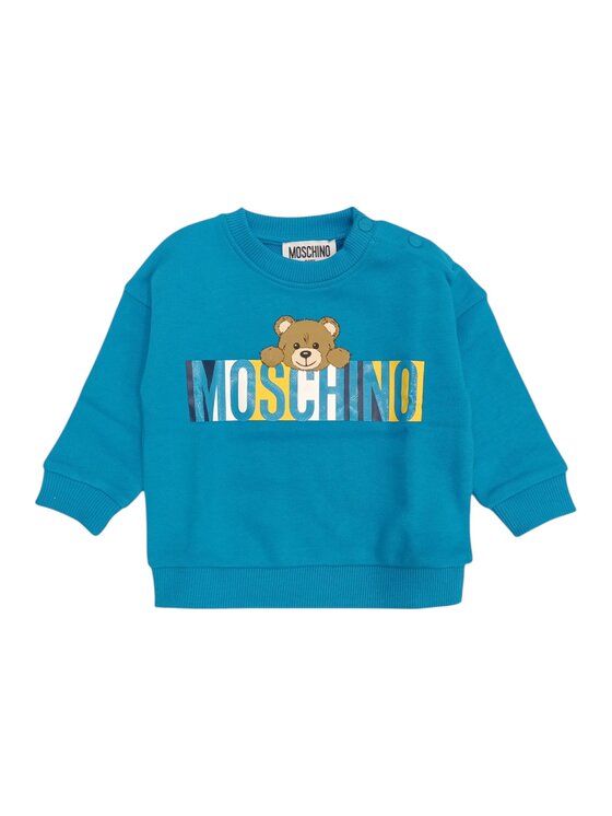 LOVE MOSCHINO LOVE MOSCHINO Felpa q-bab-68975 Turchese Regular Fit