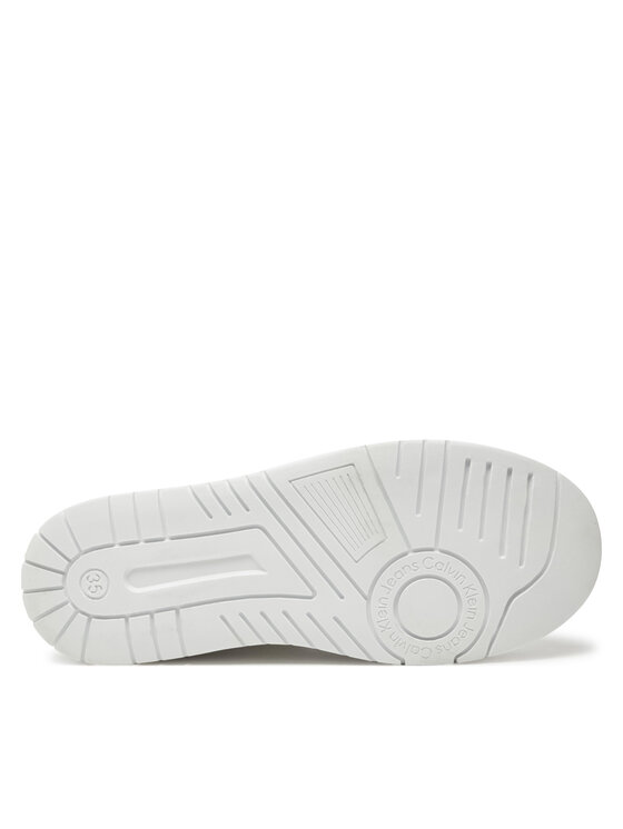 Calvin Klein Jeans Calvin Klein Jeans Sneakersy Low Cut Lace-Up Sneaker V3X9-81058-1464 S Bílá