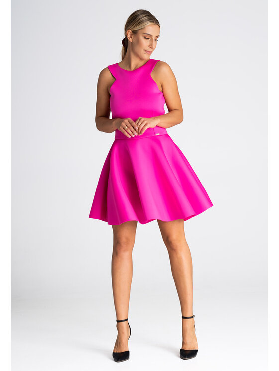 FIGL FIGLFIGL Vestito M973 Rosa Regular Fit