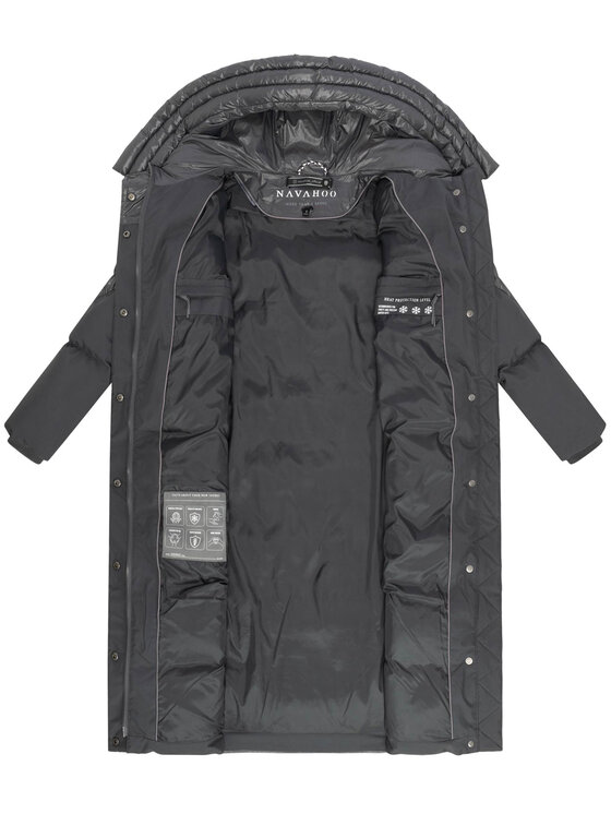 Navahoo Navahoo Kurtka zimowa Knusperherz Szary Regular Fit