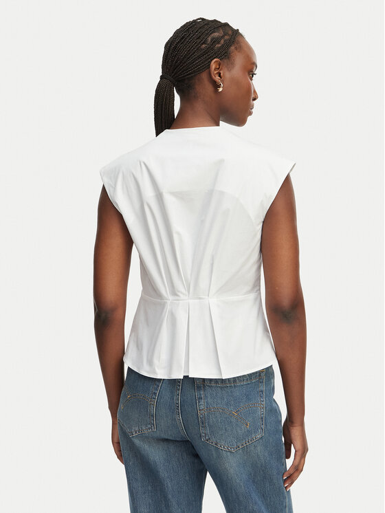 Marella Marella Palaidinė Bazar 2613161162 Balta Regular Fit