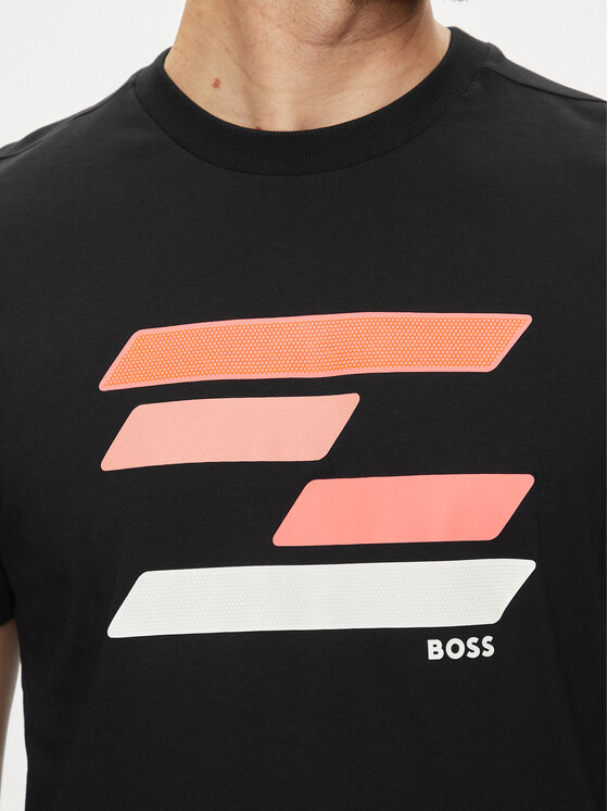BOSS Boss Majica 50513005 Črna Regular Fit