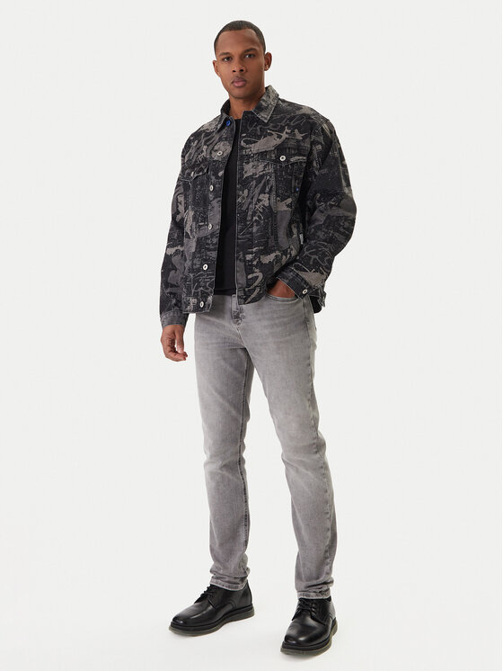 Karl Lagerfeld Jeans Karl Lagerfeld Jeans Džínsy B1M10038 Sivá Skinny Fit