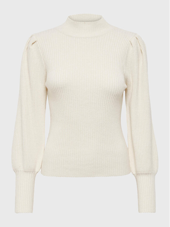 ONLY ONLY Kampsun Katia 15232494 Beež Regular Fit