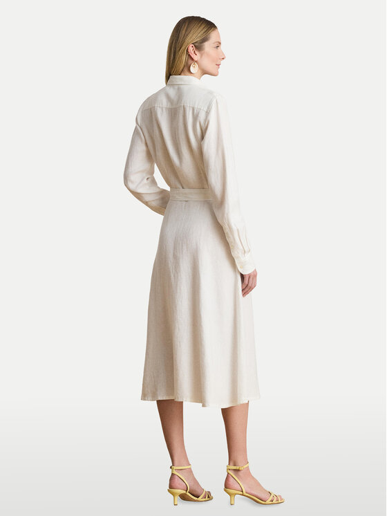 LAUREN RALPH LAUREN LAUREN RALPH LAUREN Vestito chemisier 200P13687001 Bianco Regular Fit