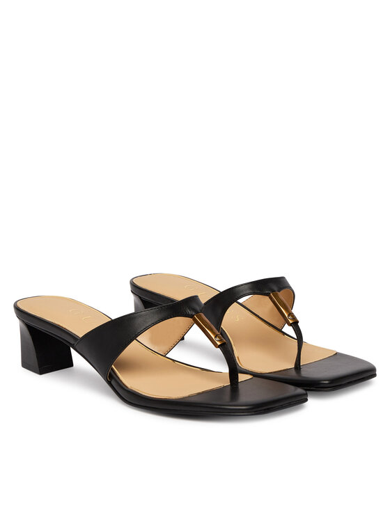 Guess Guess Čības uz pirksta FLJYZA LEA03 Melns