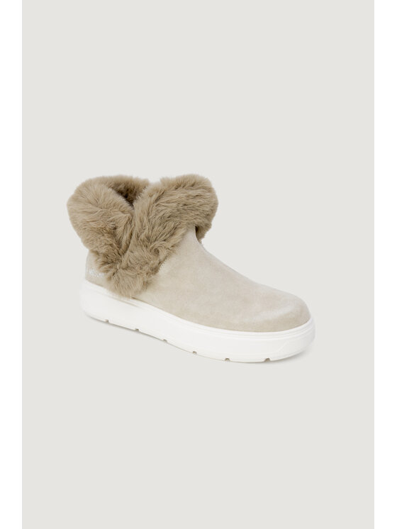 LOVE MOSCHINO LOVE MOSCHINO Sneakersy BOLD40 Beżowy