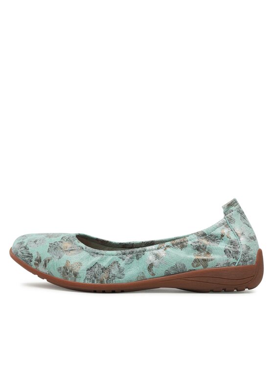 Josef Seibel Josef Seibel Балетки Fenja 01 74801 372 612 Зелений