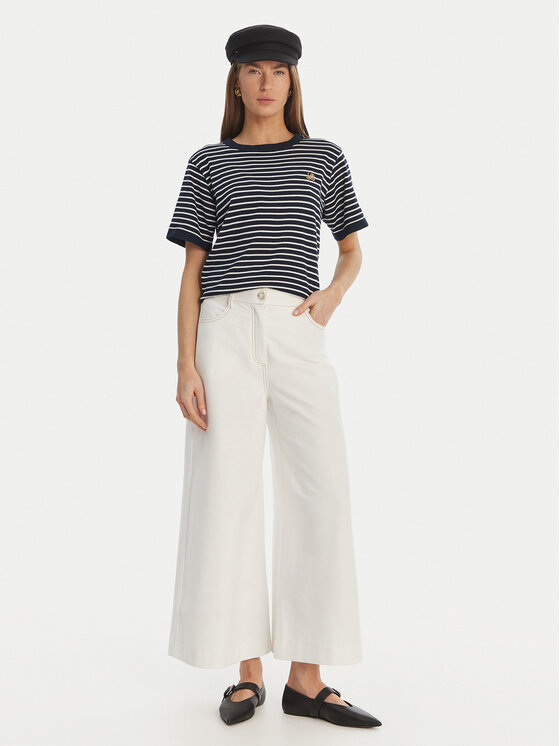 Luisa Spagnoli Luisa Spagnoli Tricou Cattolica 100402 Bleumarin Regular Fit