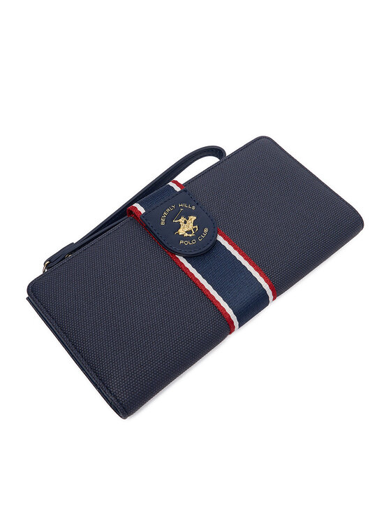 Beverly Hills Polo Club Beverly Hills Polo Club Портфейл CEO-BHPC-W1-006-AW25 Тъмносин
