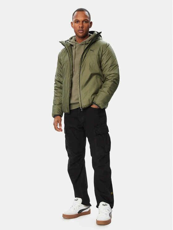 Puma Puma Übergangsjacke Ess 688296 Khakifarben Regular Fit