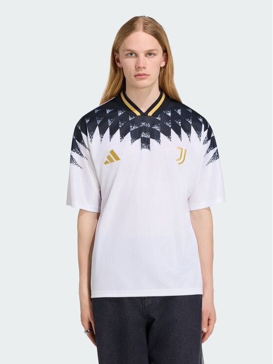 adidas adidas Koszulka techniczna Juventus Turin Stadium Jersey Biały Loose Fit
