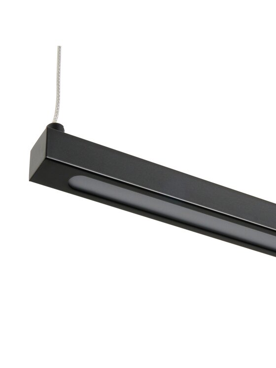 MIAhome MIAhome Lampa wisząca BEAM-120 LED czarna Czarny