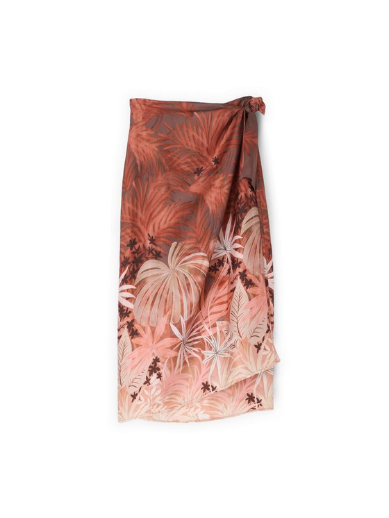 Motivi Motivi Gonna midi 1240Q301290N0S7 Arancione Regular Fit