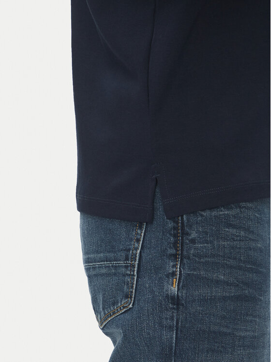 Calvin Klein Calvin Klein Polokošeľa Supima LV04LB276G Tmavomodrá Regular Fit