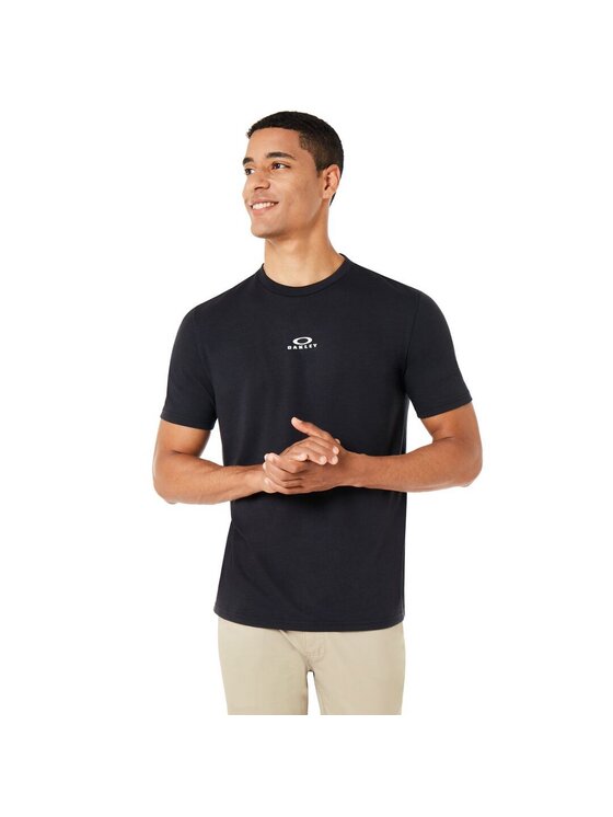 Oakley Oakley T-Shirt 457131 Czarny Regular Fit