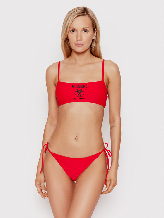 MOSCHINO Underwear & Swim Bikinio apačia A7133 5211 Raudona