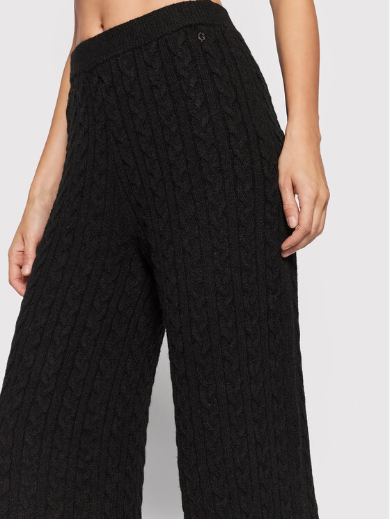 Pantaloni in maglia Tamara W1BR07 Z2QA0 Nero