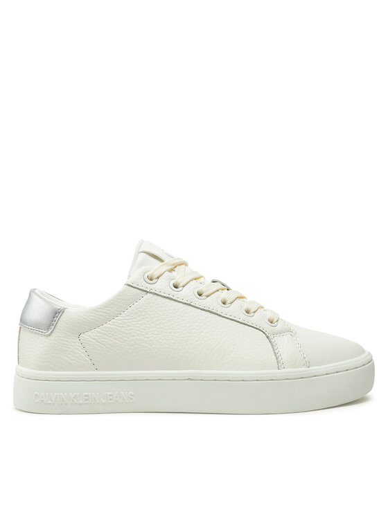 Sneakers Calvin Klein Jeans Classic Cupsole Low Ohb YW0YW01799 Alb