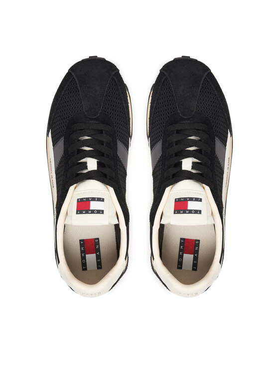 Tommy Jeans Tommy Jeans Sneakersy Tjw Retro Runner Archive EN0EN03013 Černá