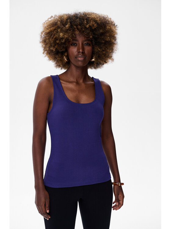blue shadow blue shadow Top Sai Niebieski Regular Fit