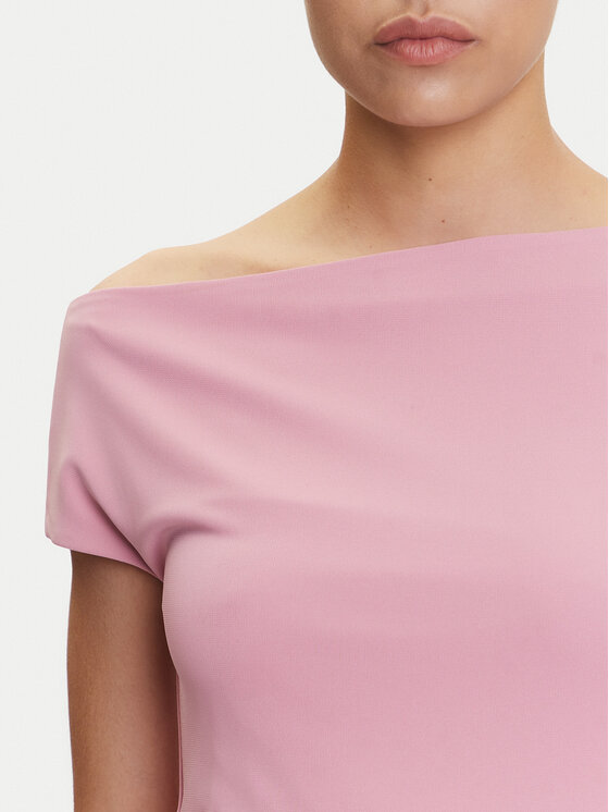 LAUREN RALPH LAUREN LAUREN RALPH LAUREN Majica 2,00964E+11 Ružičasta Slim Fit