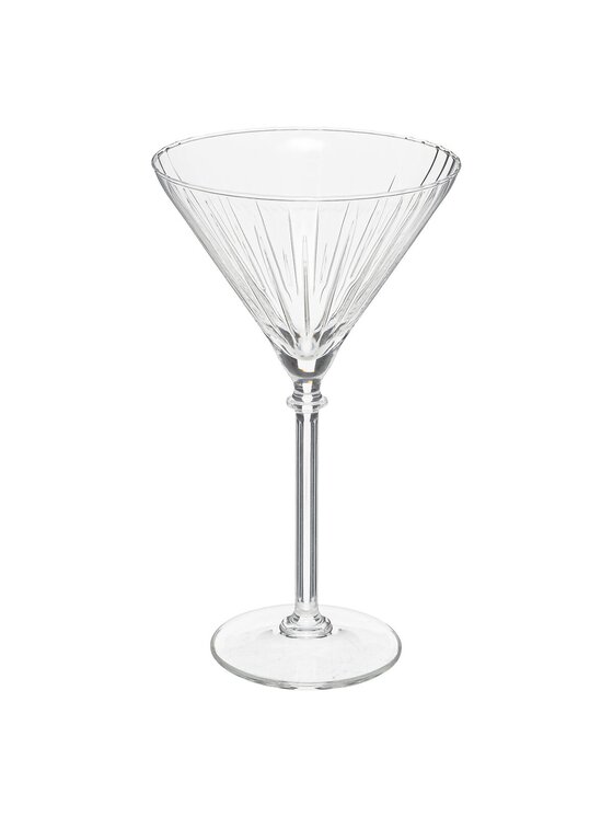 MIAhome MIAhome Zestaw 4 kieliszków do martini Stripes 250 ml Przezroczysty