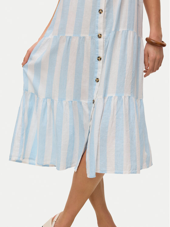 Vero Moda Vero Moda Letní šaty Linn 10322614 Světle modrá Regular Fit