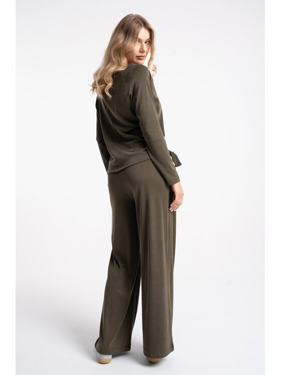 CLICK CLICK Μπλουζάκι 10-6996 Χακί Comfortable Fit