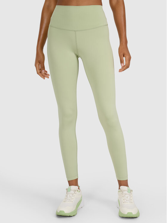 4F 4F Legginsy MULTI ACTIVE Zielony jasny Slim Fit
