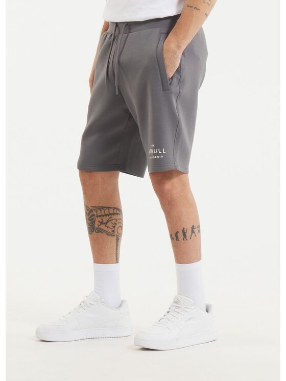 PITBULL PITBULL Szorty materiałowe SAMPSON Szary Regular Fit