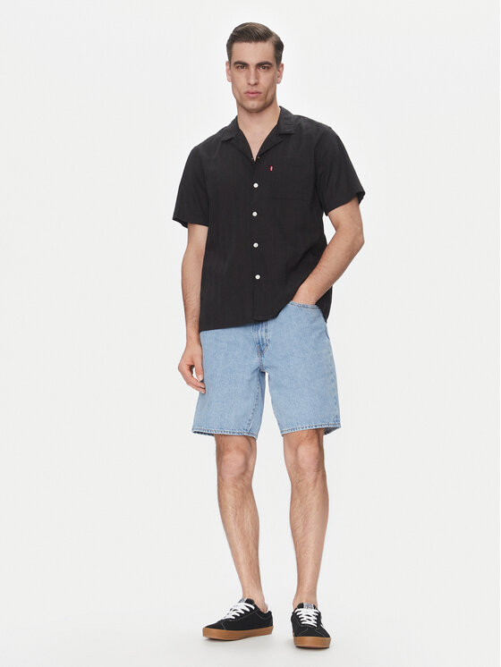 Levi's® Levi's® Džínsové šortky 468™ A8461-0015 Modrá Loose Fit
