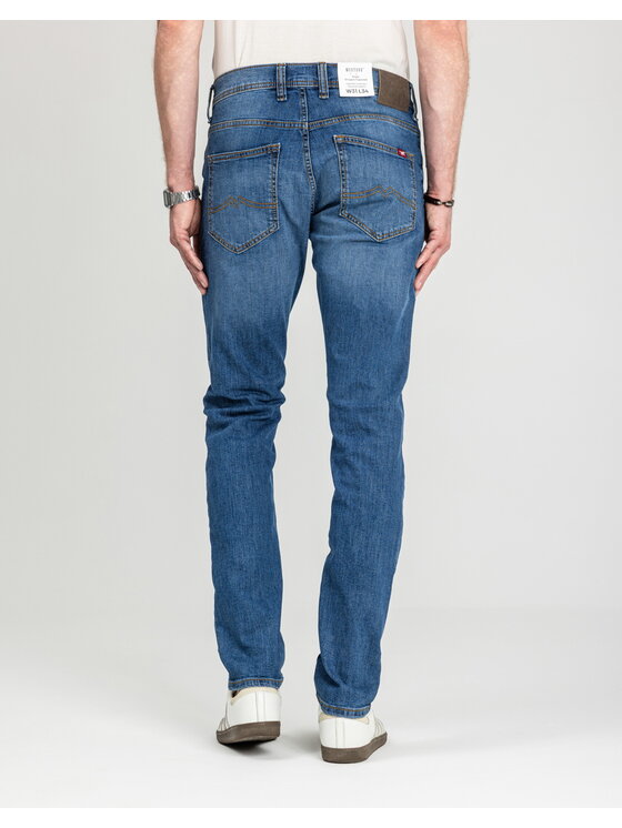 Mustang Mustang Jeansy OREGON TAPERED Niebieski Slim Fit